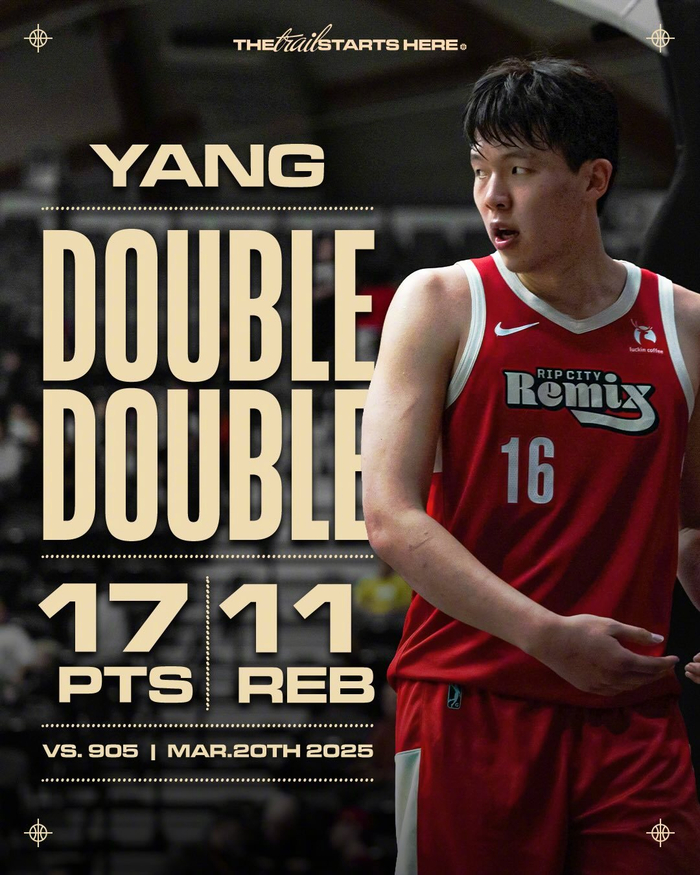 杨瀚森发展联盟首秀数据亮眼 命中率超六成引关