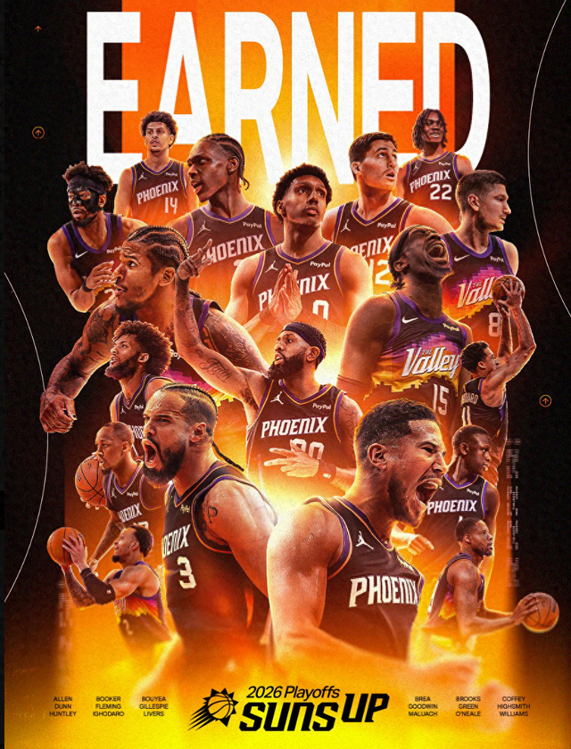 太阳力克勇士晋级季后赛 杰伦格林古德温联手狂