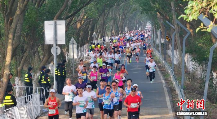 马年首马绽放鄱阳湖畔，4000跑者共绘春日赛道画