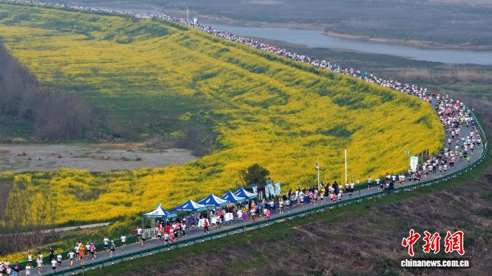 马年首马绽放鄱阳湖畔，4000跑者共绘春日赛道画